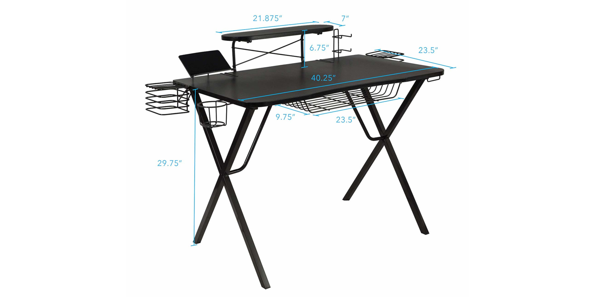 Minimalist Best Gaming Desk Dimensions for Streamer