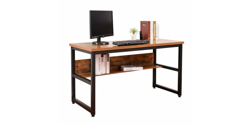 IRONCK Computer Desk – Side Angle