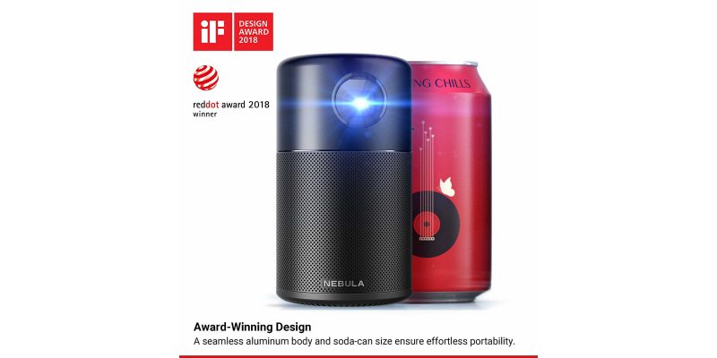 Nebula Capsule Mini Projector – Size