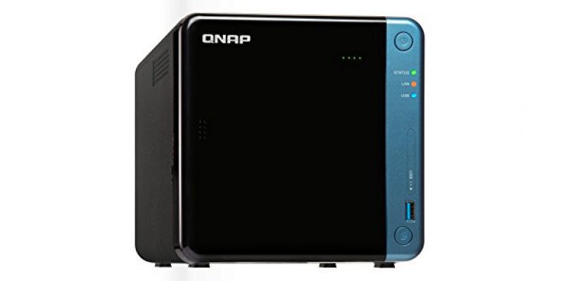 QNAP TS-453Be-2G-US 4-Bay Professional NAS Down View