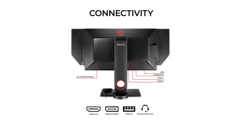 BenQ ZOWIE XL2540 24.5 Inch 240Hz 1080p Gaming Monitor for Esports 3