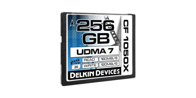 Delkin DDCF1050256G 256GB Cinema 1050X UDMA 7 CompactFlash Memory Card 2