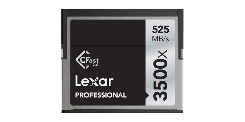 Lexar 32GB Professional 3500x CFast 2.0 Memory Card for 4K Video Cameras