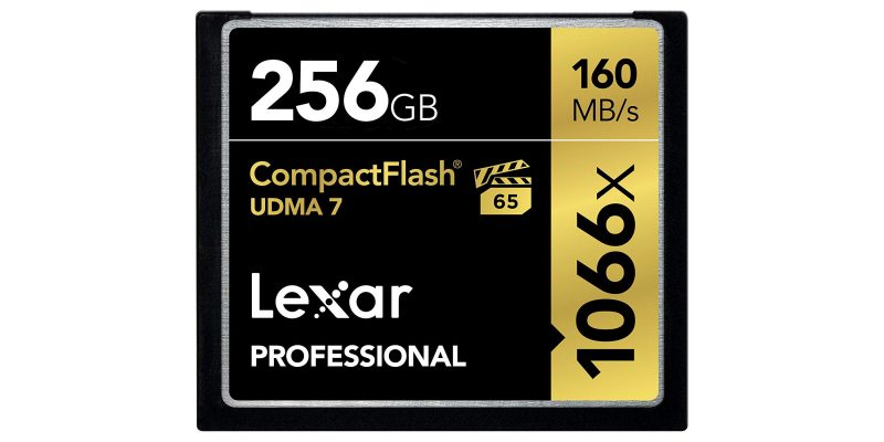 Lexar Professional 1066 x 256GB VPG-65 CompactFlash card 1