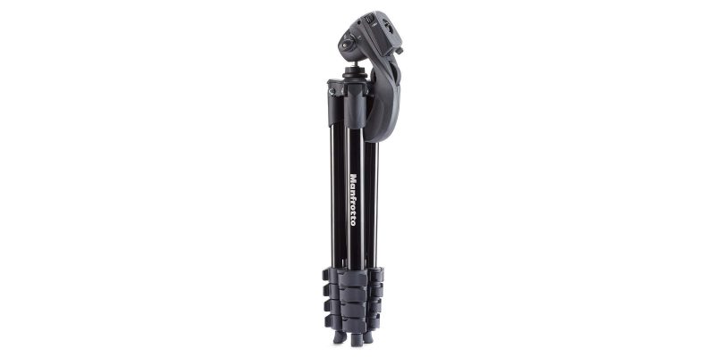 Manfrotto Compact Action Aluminum 5-Section Tripod Kit with Hybrid Head 2