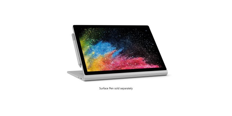 Microsoft Surface Book 2 (Intel Core i7, 16GB RAM, 256GB) 5