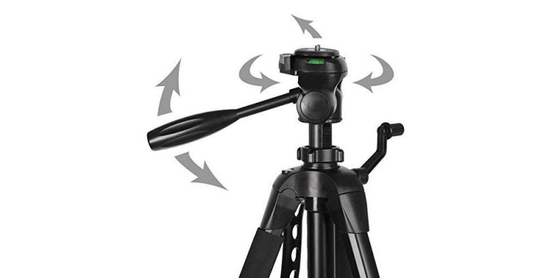 Ravelli APLT6B 72 Lightweight Aluminum Tripod, Includes Carry Bag and Universal Smartphone Mount 4