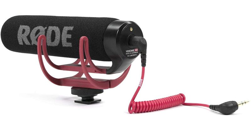 Rode VideoMic GO Light Weight On-Camera Microphone 1