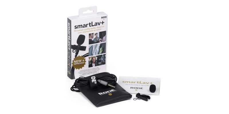 Rode smartLav+ Omnidirectional Lavalier Microphone for iPhone and Smartphones 2