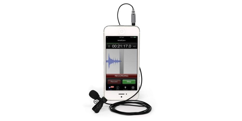 Rode smartLav+ Omnidirectional Lavalier Microphone for iPhone and Smartphones 4