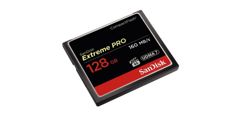 SanDisk Extreme PRO 128GB CompactFlash Memory Card 2