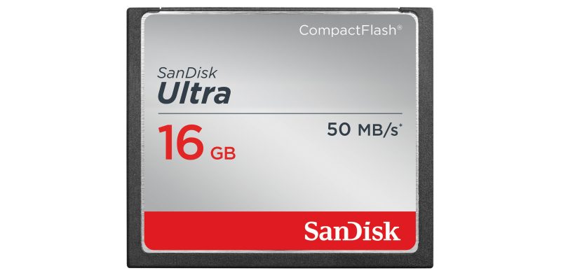 SanDisk Ultra 16GB Compact Flash Memory Card Speed Up To 50MB 1