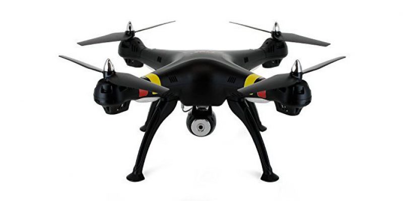 Syma X8C Venture with 2MP Wide Angle Camera 2.4G 4CH RC Quadcopter – Black 1