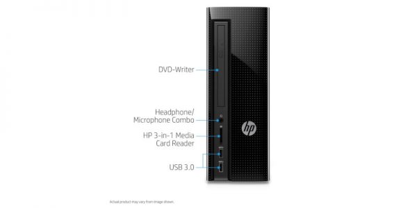 2018 HP 270 21.5-Inch Full HD Display Slim Desktop PC, Intel Pentium G4560T3