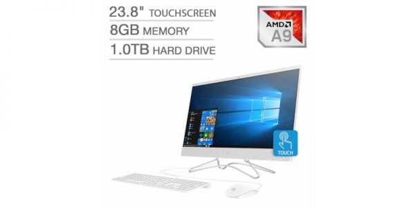 2019 HP 23.8" FHD Touchscreen IPS-WLED Backlit AIO Desktop Computer1