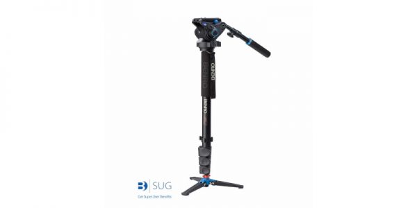 Benro Aluminum 4 Series Flip-Lock Video Monopod2