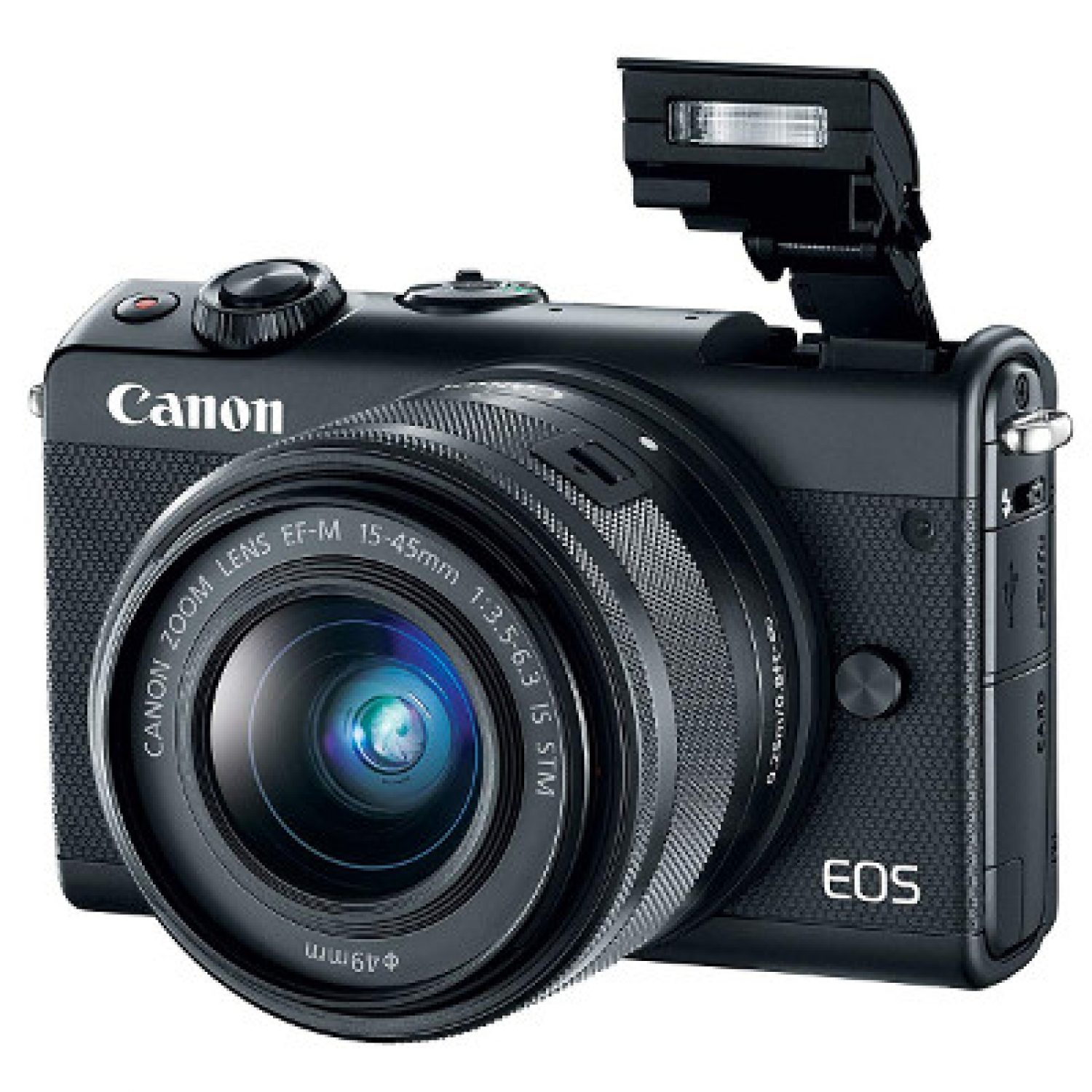 Canon EOS M100 Mirrorless Camera w: 15-45mm Lens – Wi-Fi, Bluetooth, and NFC Enabled (Black) 5