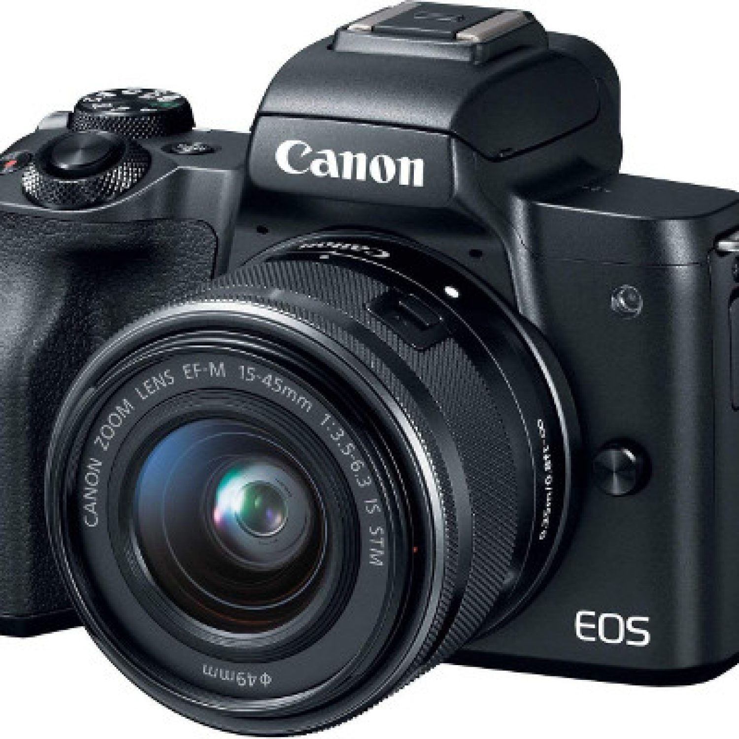 Canon EOS M50 Mirrorless Camera Kit w:EF-M15-45mm and 4K Video – Black 1