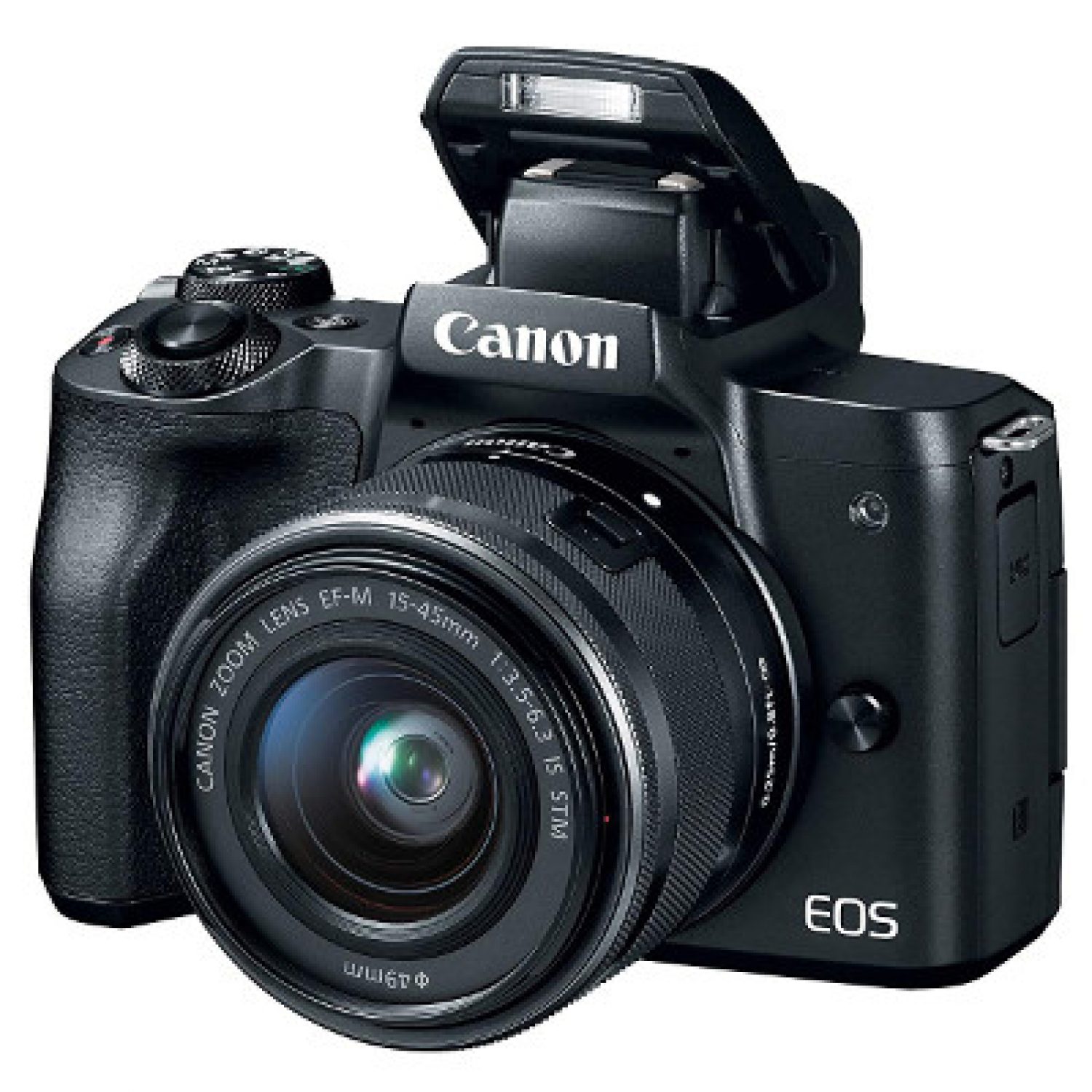 Canon EOS M50 Mirrorless Camera Kit w:EF-M15-45mm and 4K Video – Black 2