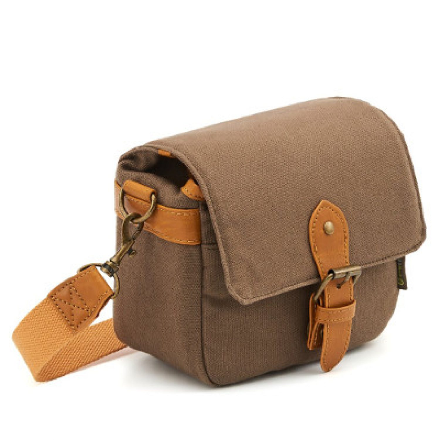 Compact SLR Camera Shoulder Bag Evecase Small Canvas Shoulder Pouch Case 1