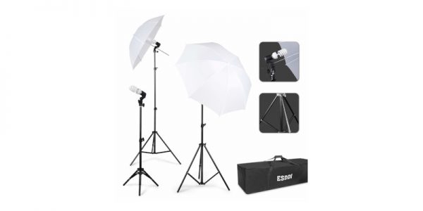 ESDDI Umbrella Continuous Lights Kit1