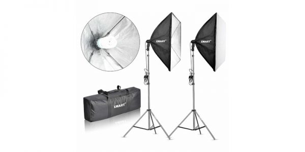 Emart 900W Softbox Lighting Kit1