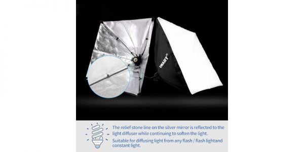 Emart 900W Softbox Lighting Kit2