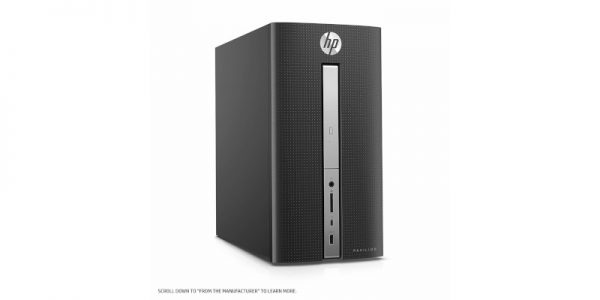 HP Pavilion Desktop Computer, Intel Core i5-7400, 8GB RAM, 1TB Hard Drive5