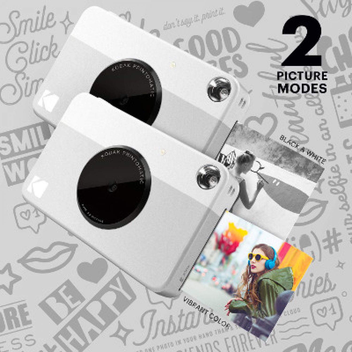 Kodak PRINTOMATIC Digital Instant Print Camera 4