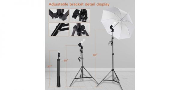 MOUNTDOG Studio Photo Video Light Kit2