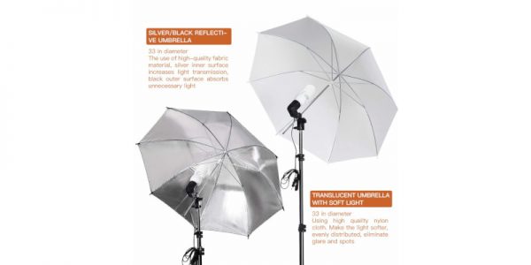 MOUNTDOG Studio Photo Video Light Kit3