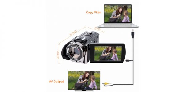 Video Camera Camcorder Digital YouTube Vlogging Camera Recorder kicteck3