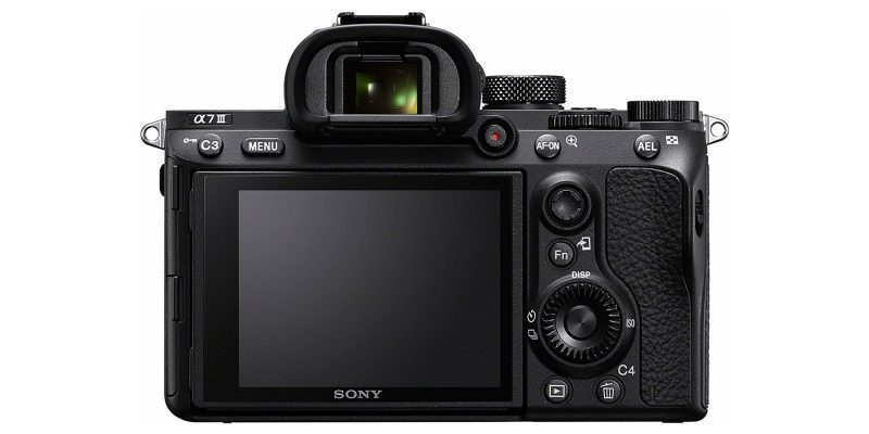 Sony a7 III Full-Frame Mirrorless Interchangeable-Lens Camera – Back