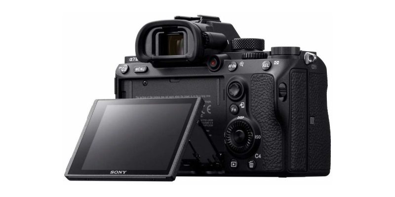 Sony a7 III Full-Frame Mirrorless Interchangeable-Lens Camera – Viewfinder Up