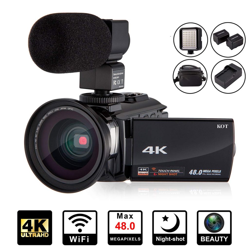 4K Camcorder Video Camera KOT