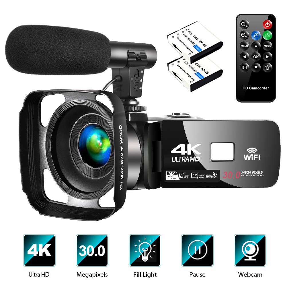 Linnse 4K HD Camcorder