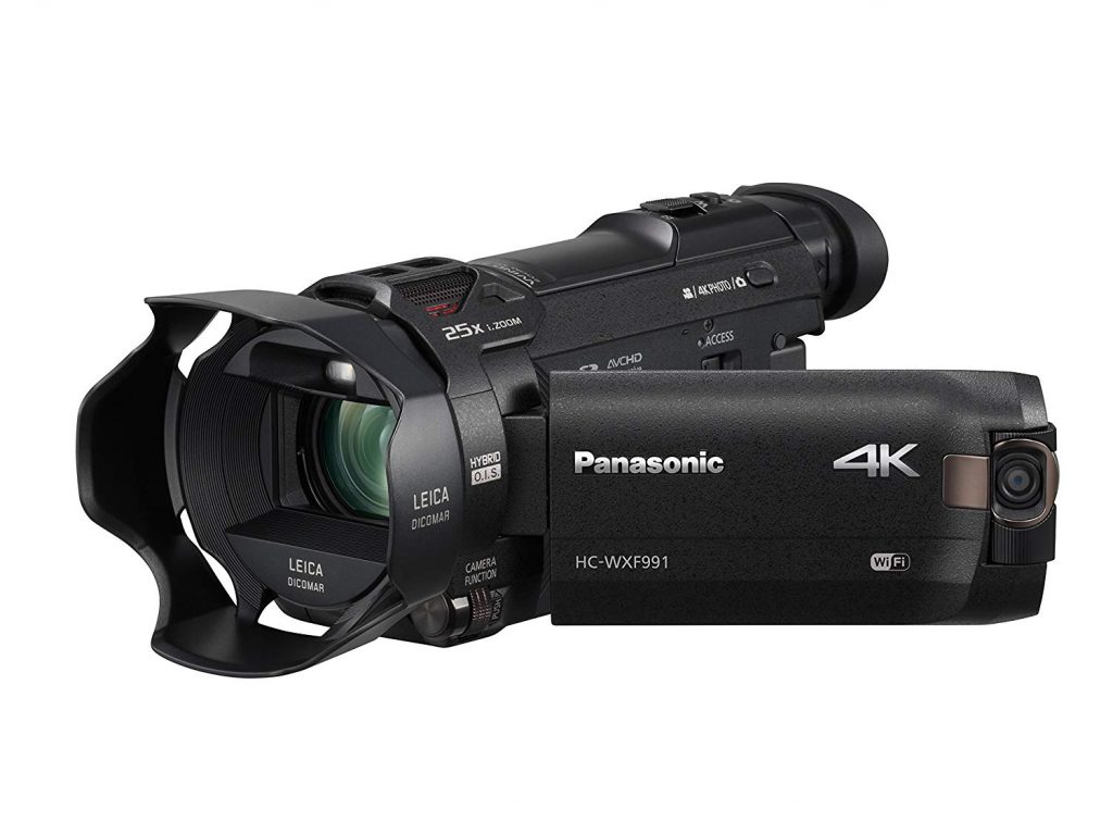 Panasonic 4K Cinema-Like Video Camera Camcorder HC-WXF991K