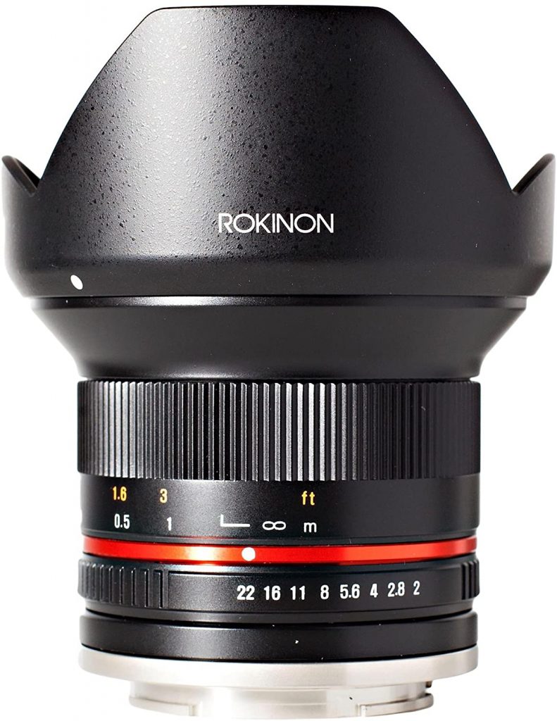 Rokinon 12mm F2.0 NCS CS Ultra Wide Angle Lens Sony E-Mount