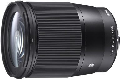 Sigma 16mm F1.4 DC DN Contemporary Lens for Sony E