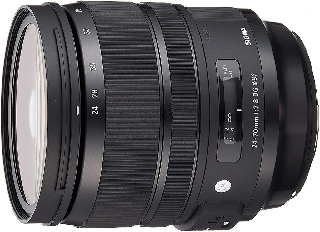 Sigma 24-70mm f2.8 DG OS HSM Art Lens for Canon