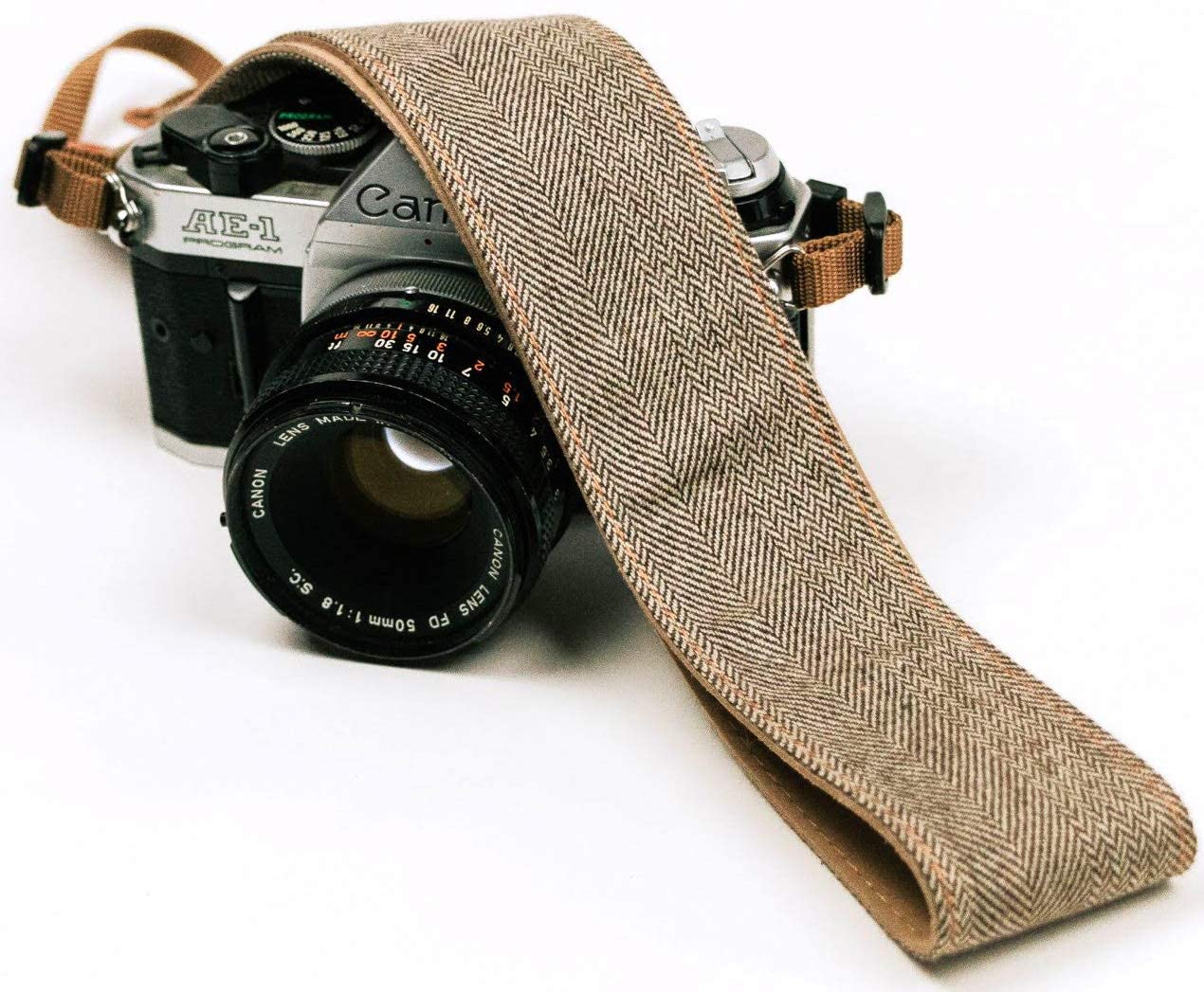 Brown Jeans Camera Strap Real Denim Belt for All DSLR Camera