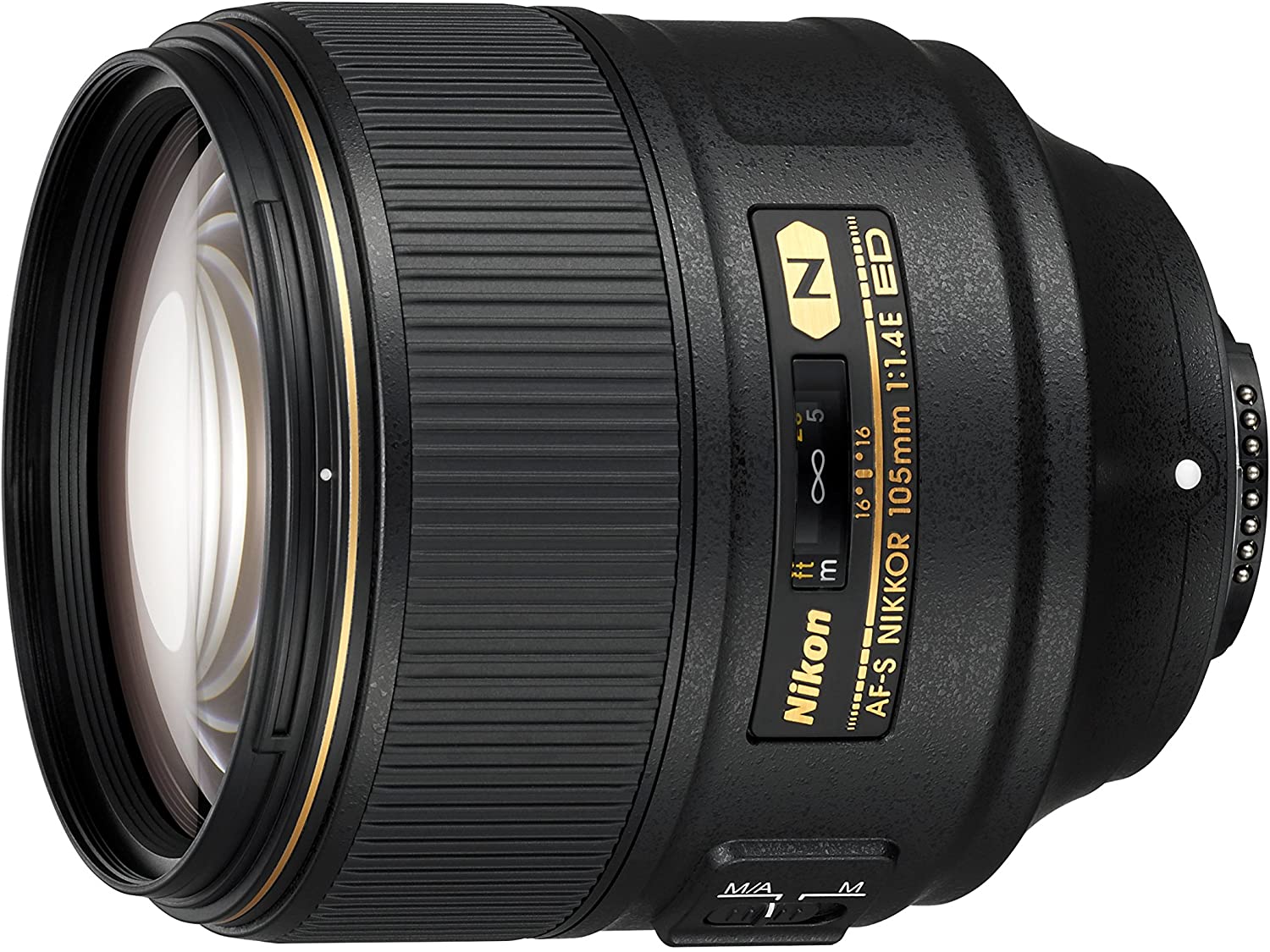 Nikon AF-S FX NIKKOR 105mm f/1.4E ED Lens with Auto Focus for Nikon DSLR Cameras