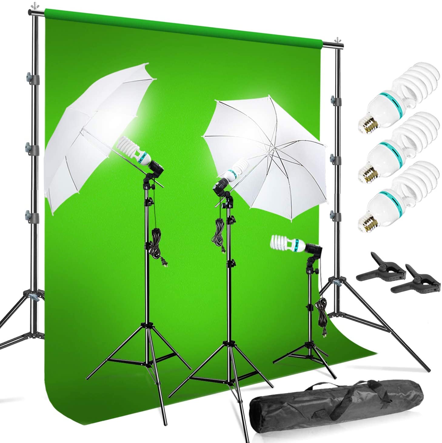 LimoStudio Photo Video Chromakey Green Screen Background