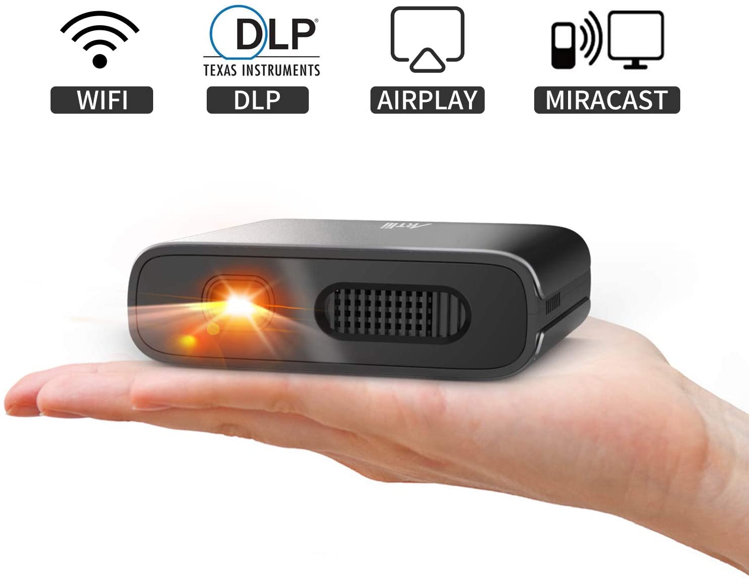 Mini Projector - Artlii Mana Portable DLP Projector