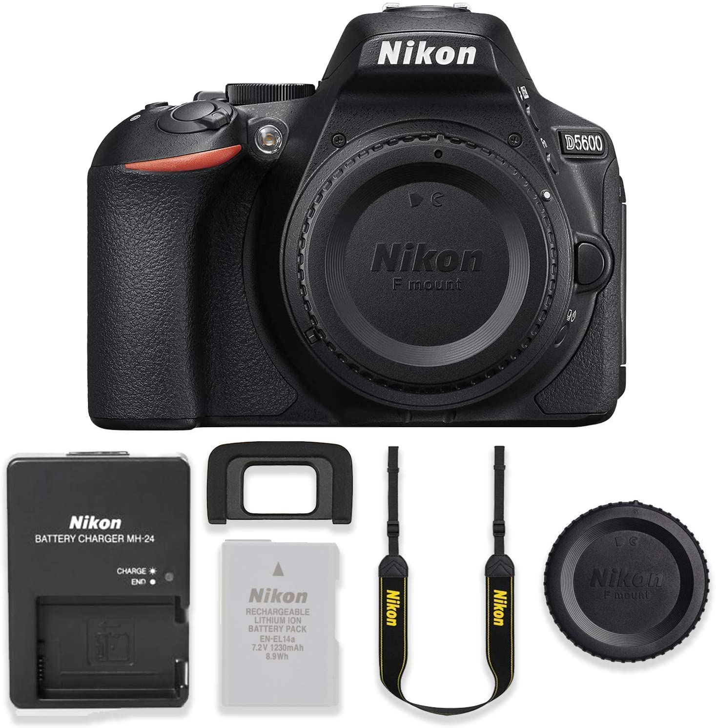 Nikon D5600 24.2MP DSLR Body Only Basic Camera Kit